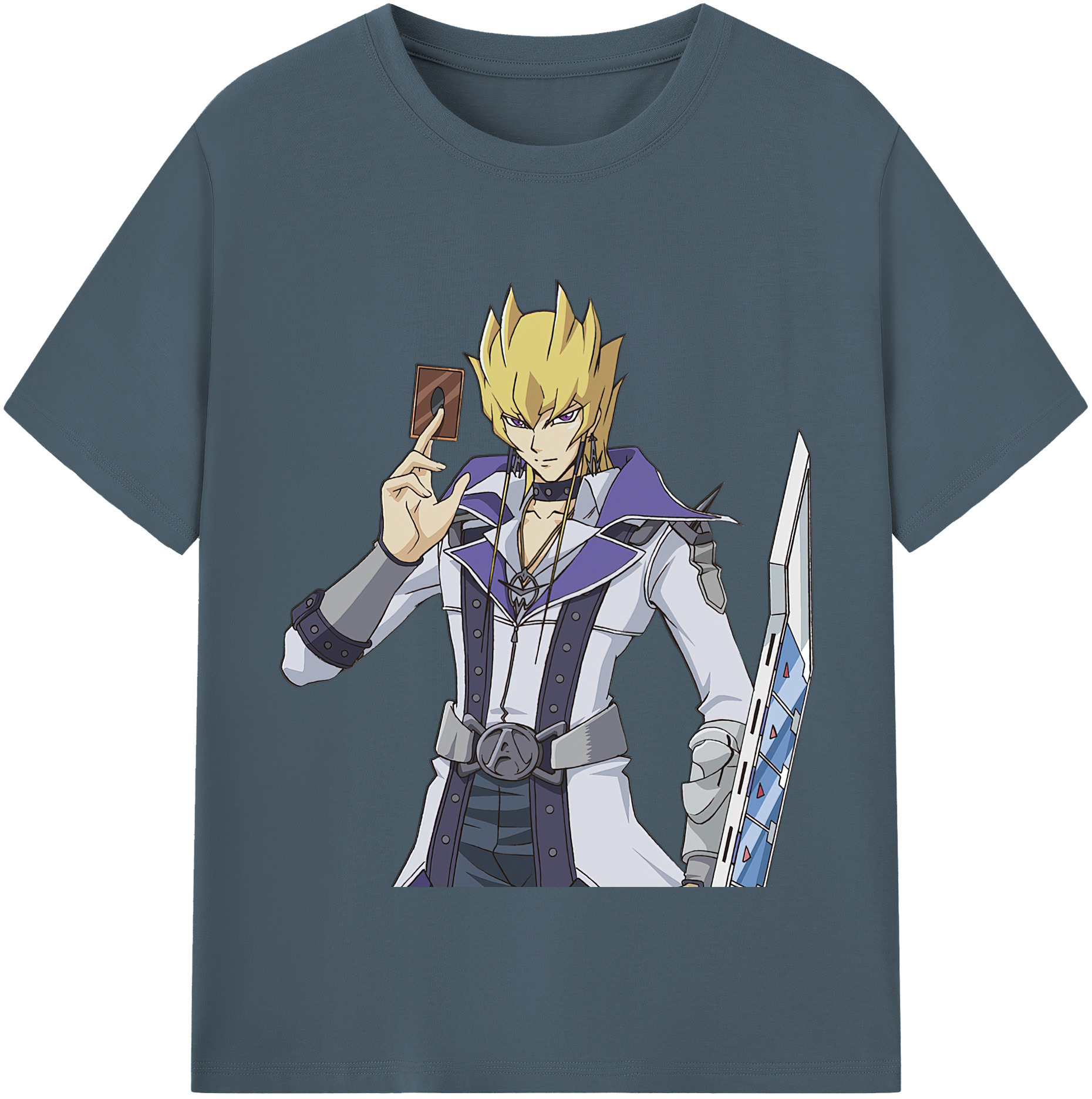 （画像用） 遊☆戯☆王 Yu-Gi-Oh! 綿100％半袖Tシャツ（フロントプリント）